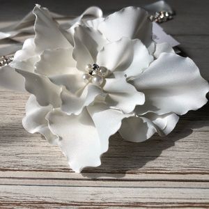 Magnolia Flower Hair Clip